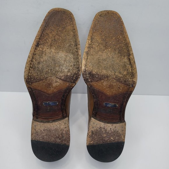 Mezlan Soprano Men's Brown Oxford Dress Shoes US Size 10 - Picture 7 of 8